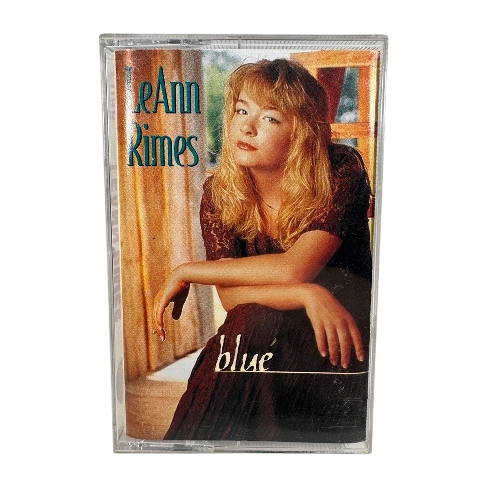 LeAnn Rimes Blue Cassette Tape 1996‎ Curb Records Country Music Album D4-77821